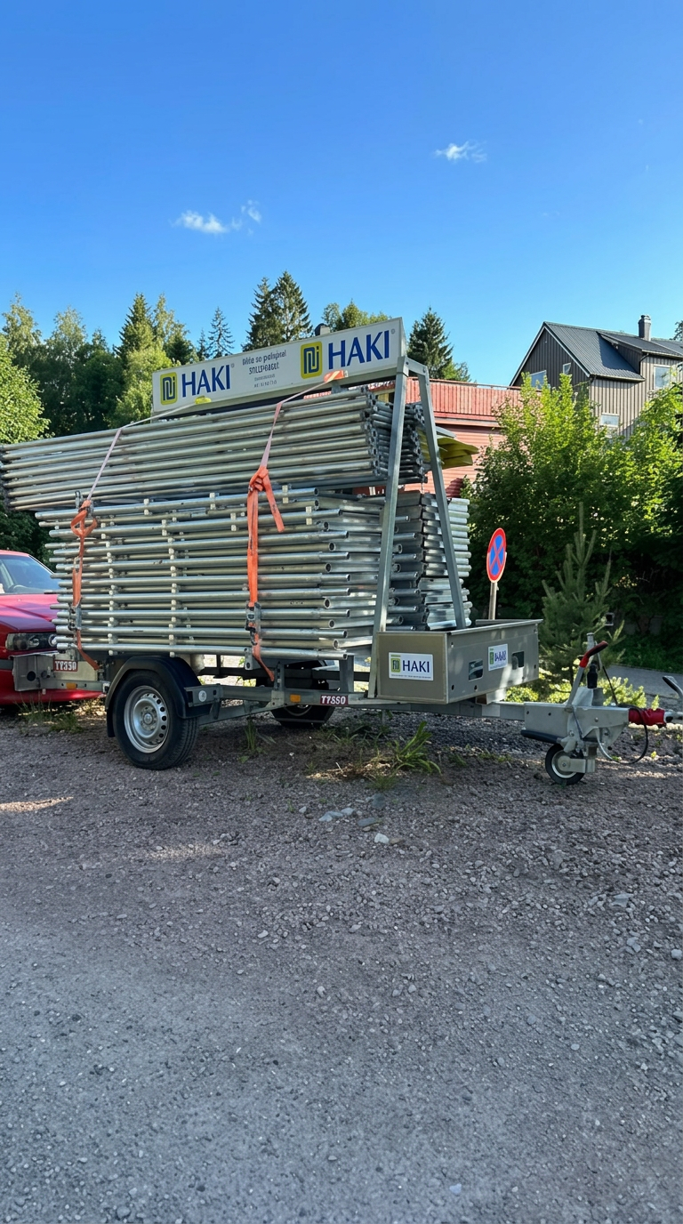Haki-stillas til utleie